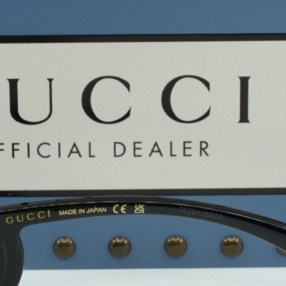 Gucci GG1326S 001 Square Sunglasses – Black - Picture 5 of 11